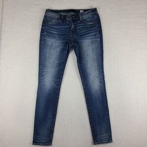 Buckle Women's Skinny Jeans - Classic Blue